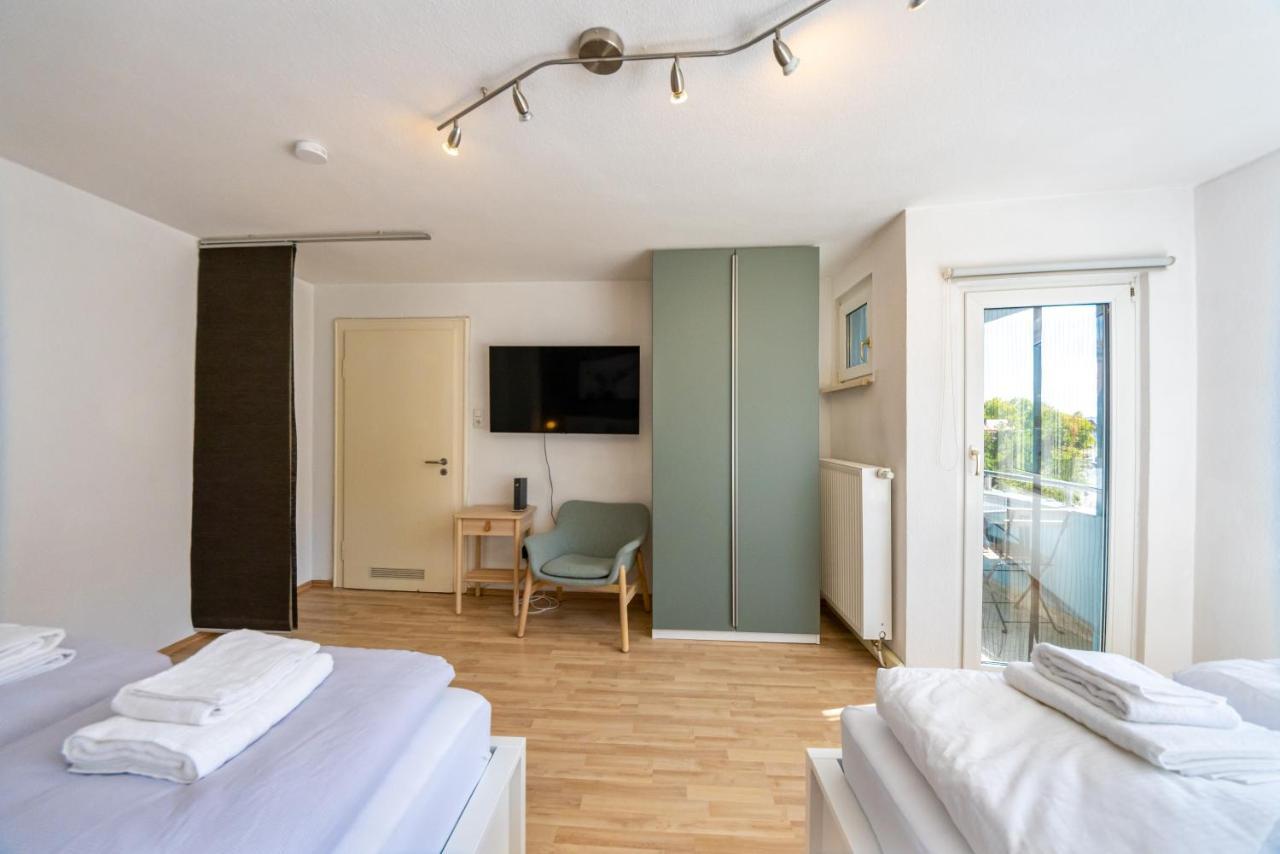 Apartment Mit Balkon Und Festungsblick 뷔르츠부르크 외부 사진