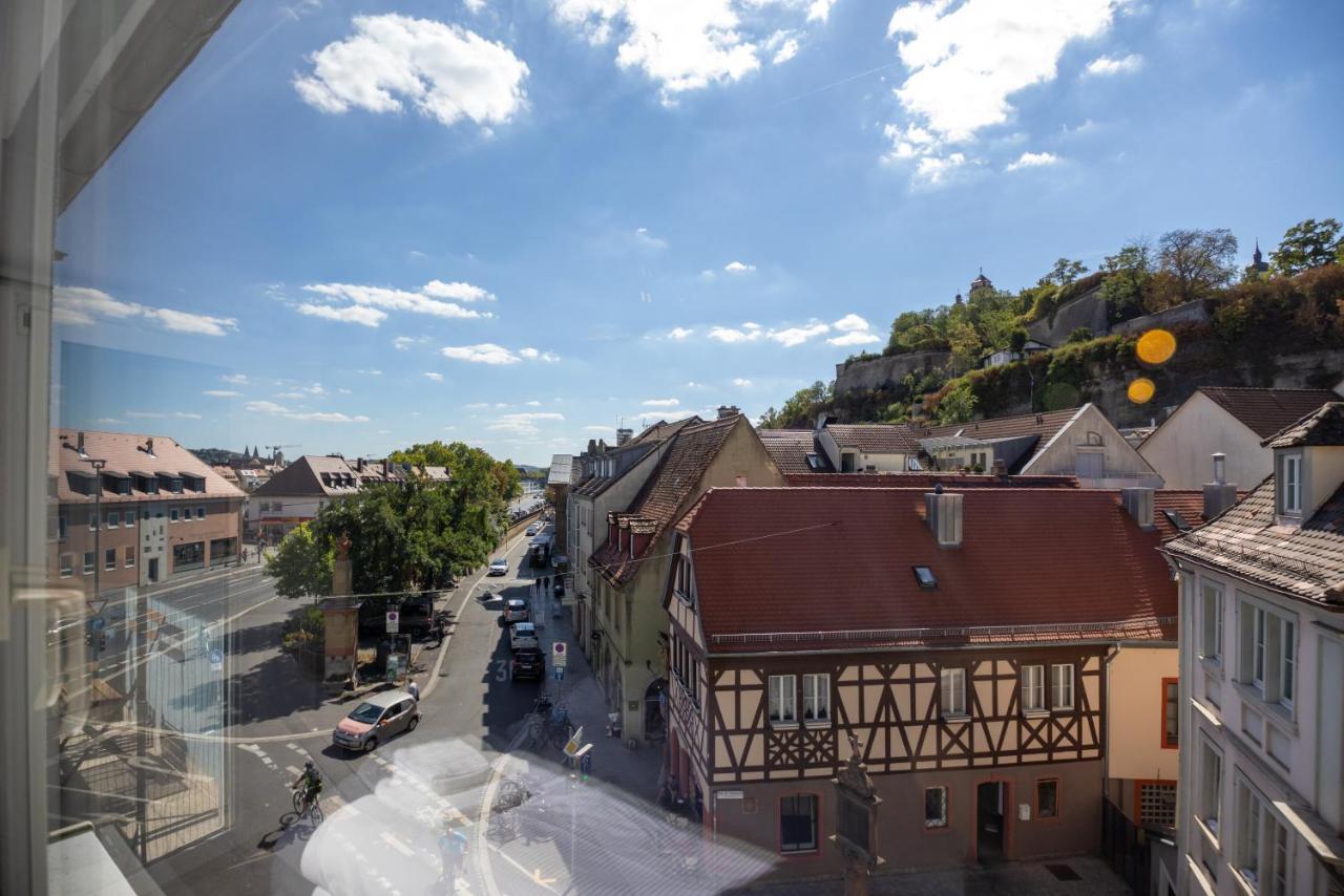 Apartment Mit Balkon Und Festungsblick 뷔르츠부르크 외부 사진