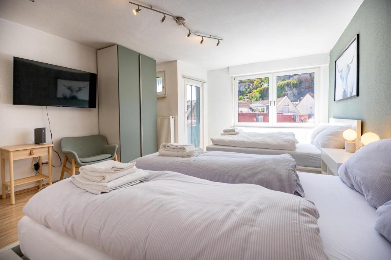 Apartment Mit Balkon Und Festungsblick 뷔르츠부르크 외부 사진